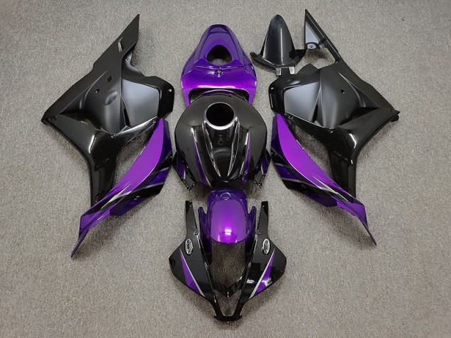 Glanz Lila & Schwarz 2009-2012 CBR600RR Motorrad Verkleidungen