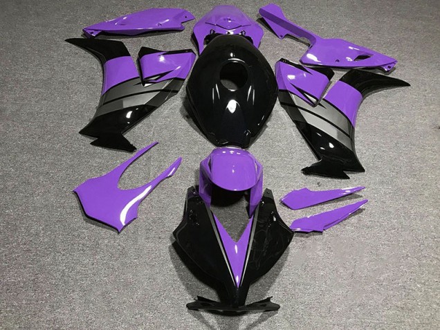 Glanz Lila Schwarz & Grau 2012-2016 CBR1000RR Motorrad Verkleidungen