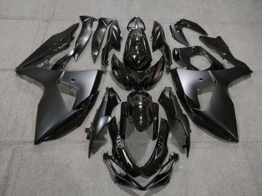 Glanz & Matt Schwarz Stil 2009-2016 GSXR 1000 Motorrad Verkleidungen