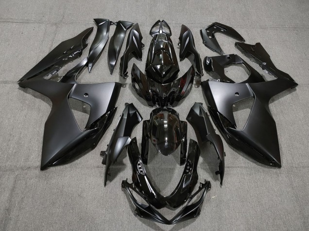 Glanz & Matt Schwarz Stil 2009-2016 GSXR 1000 Motorrad Verkleidungen