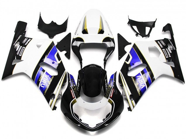 Glanz VIRU Stil 2001-2003 GSXR 600-750 Motorrad Verkleidungen