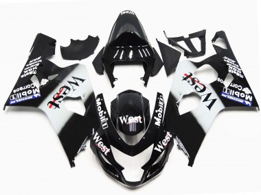 Glanz West OEM Stil 2004-2005 GSXR 600-750 Motorrad Verkleidungen