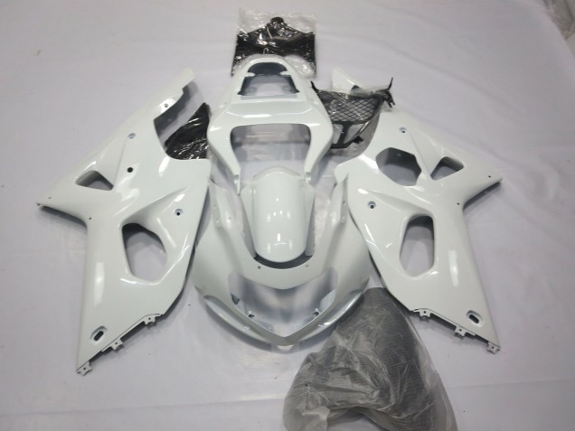Glänzend Weiß 2000-2002 GSXR 1000 Motorrad Verkleidungen