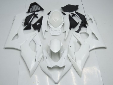 Glänzend Weiß 2005-2006 GSXR 1000 Motorrad Verkleidungen