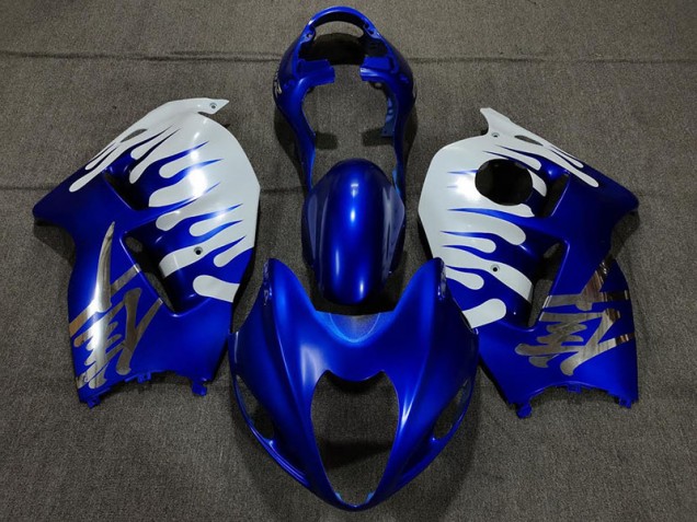 Glänzend Blau & Weiß 1997-2007 GSXR 1300 Motorrad Verkleidungen