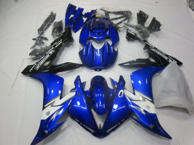 Glänzend Blau Weiß 2004-2006 R1 Motorrad Verkleidungen