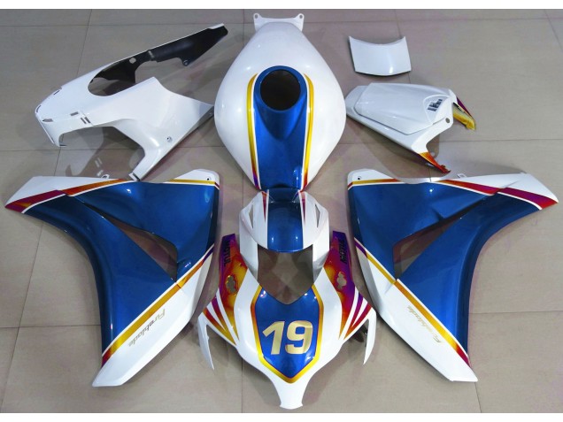 Glänzend Blau & Weiß 2008-2011 CBR1000RR Motorrad Verkleidungen
