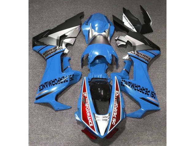 Glänzend Blau & Rot 2017-2023 CBR1000RR Motorrad Verkleidungen