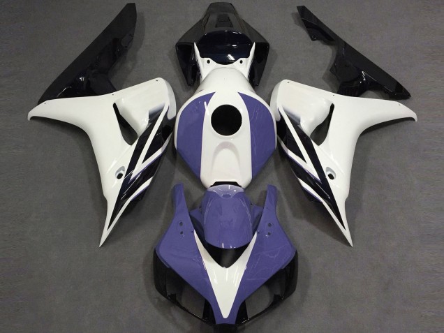 Glänzend Weiß Blau & Schwarz 2006-2007 CBR1000RR Motorrad Verkleidungen