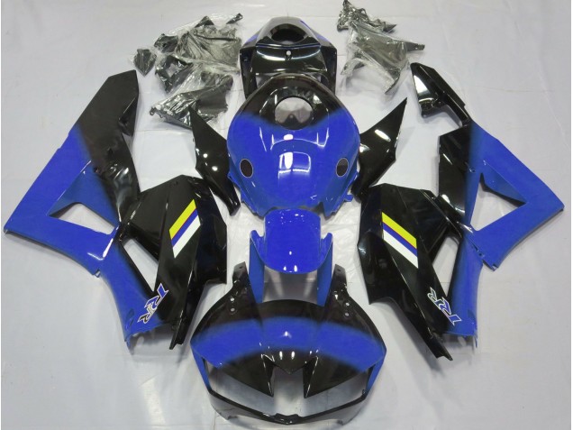 Glänzend Blau & Schwarz Design 2013-2023 CBR600RR Motorrad Verkleidungen