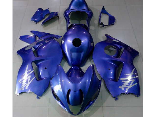 Glänzend Blau & Silber Logo 1997-2007 GSXR 1300 Motorrad Verkleidungen
