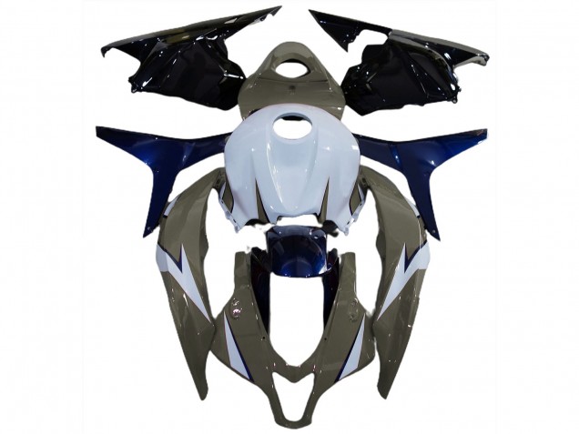 Glänzend Braun & Blau 2009-2012 CBR600RR Motorrad Verkleidungen