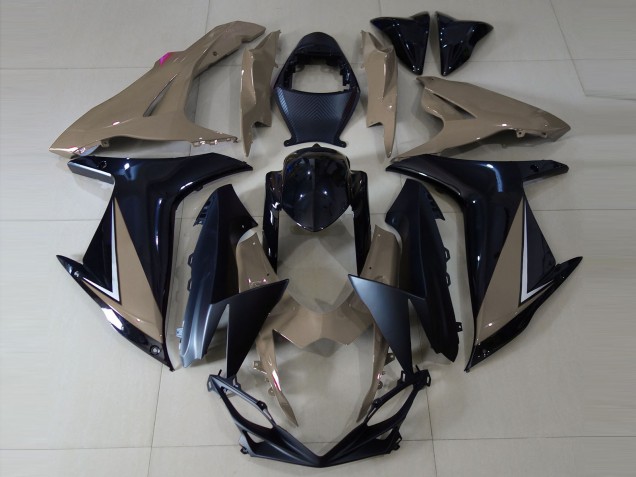 Glänzend Braun & Schwarz 2011-2024 GSXR 600-750 Motorrad Verkleidungen