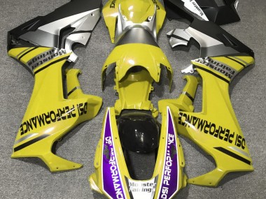 Glänzend Gelb & Lila 2017-2023 CBR1000RR Motorrad Verkleidungen