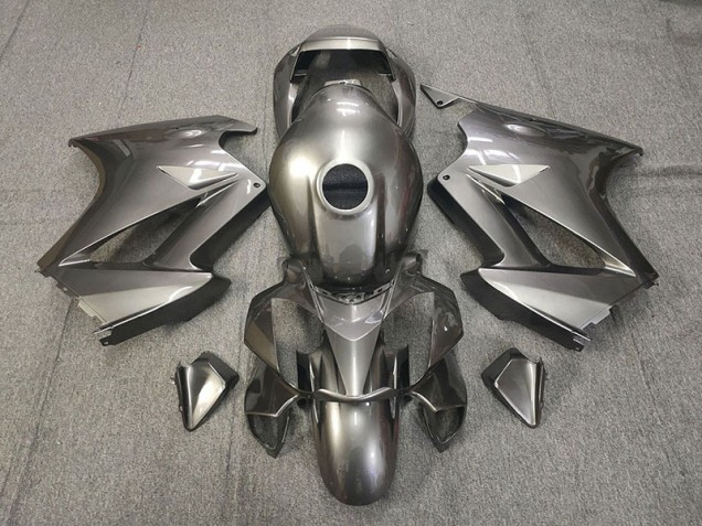 Glänzend Grau 2002-2012 VFR800 Motorrad Verkleidungen