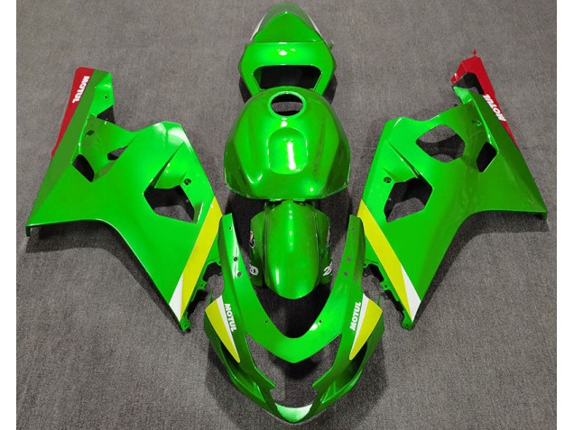 Glänzend Grün 2004-2005 GSXR 600-750 Motorrad Verkleidungen