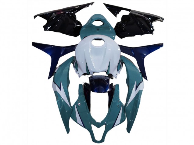 Glänzend Hellblau & Blau 2009-2012 CBR600RR Motorrad Verkleidungen Glänzend Hellblau & Blau 2009-2012 CBR600RR Motorrad Verkleidungen