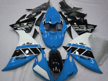 Glänzend Hellblau Weiß & Schwarz 2012-2014 R1 Motorrad Verkleidungen