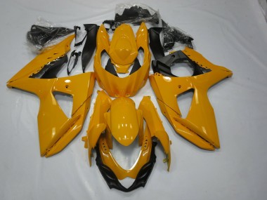 Glänzendes Gelb 2009-2016 GSXR 1000 Motorrad Verkleidungen