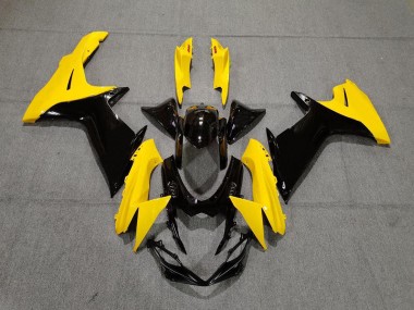 Glänzendes Gelb & Schwarz 2011-2024 GSXR 600-750 Motorrad Verkleidungen