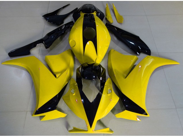 Glänzendes Gelb & Schwarz 2012-2016 CBR1000RR Motorrad Verkleidungen