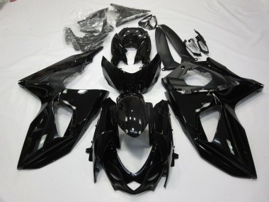 Glänzendes Schwarzes Design 2009-2016 GSXR 1000 Motorrad Verkleidungen