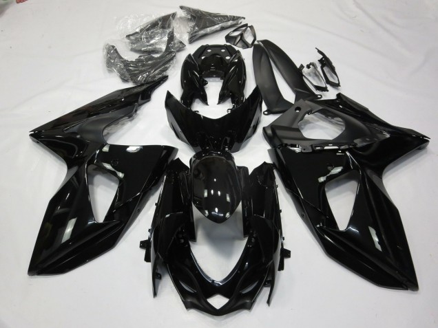 Glänzendes Schwarzes Design 2009-2016 GSXR 1000 Motorrad Verkleidungen