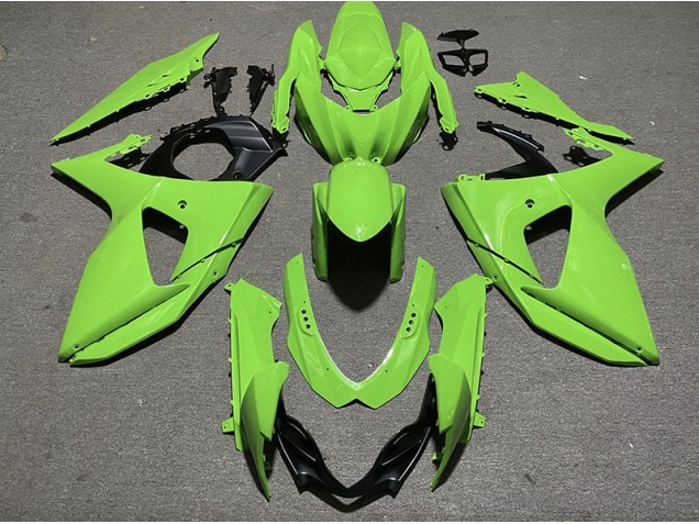 Glanzgrün 2009-2016 GSXR 1000 Motorrad Verkleidungen
