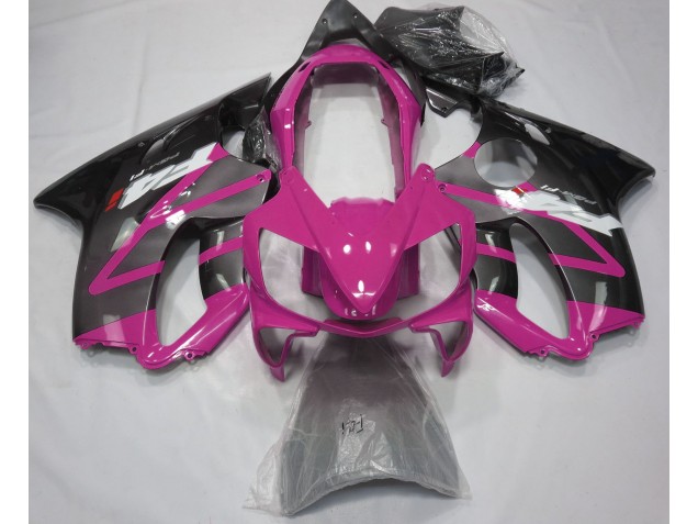 Glanzrosa & Grau 2004-2007 CBR600 F4i Motorrad Verkleidungen