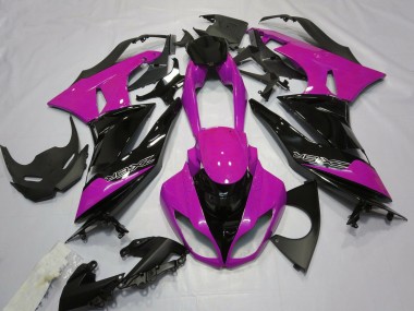 Glanzrosa & Schwarz 2009-2012 ZX6R Motorrad Verkleidungen