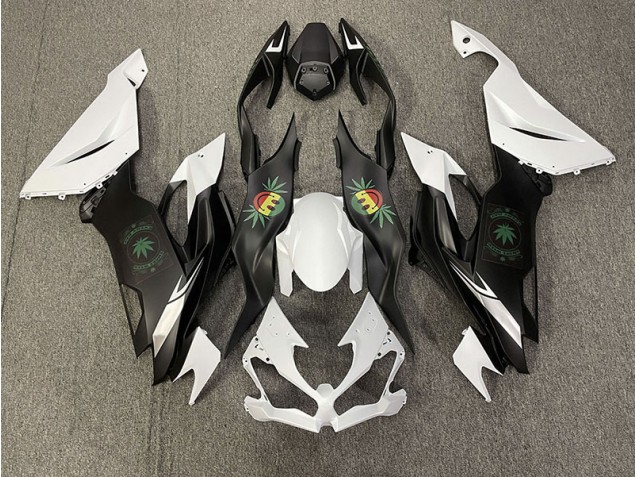 Glückliches Gesicht 2019-2023 ZX6R Motorrad Verkleidungen