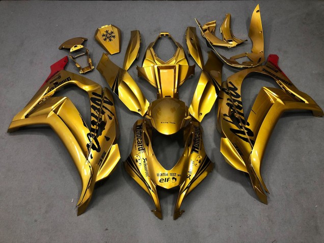 Gold 2016-2019 ZX10R Motorrad Verkleidungen