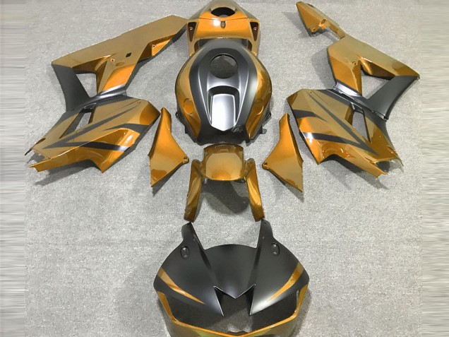 Gold & Matt Schwarz 2013-2023 CBR600RR Motorrad Verkleidungen