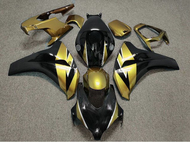 Gold & Schwarz 2008-2011 CBR1000RR Motorrad Verkleidungen