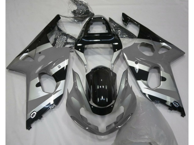 Grau-Silber OEM-Stil 2000-2002 GSXR 1000 Motorrad Verkleidungen