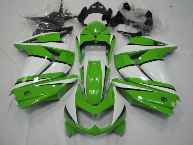 Grün & Weiß 2008-2012 Ninja 250 Motorrad Verkleidungen Grün & Weiß 2008-2012 Ninja 250 Motorrad Verkleidungen