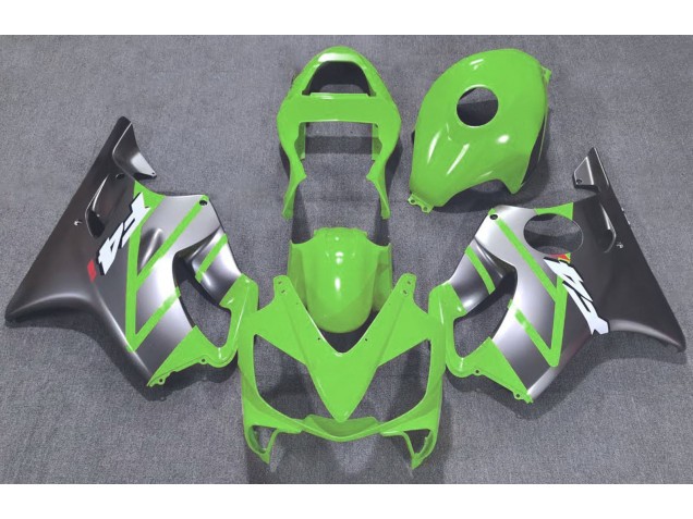 Grün & Matt Silber 2001-2003 CBR600 F4i Motorrad Verkleidungen