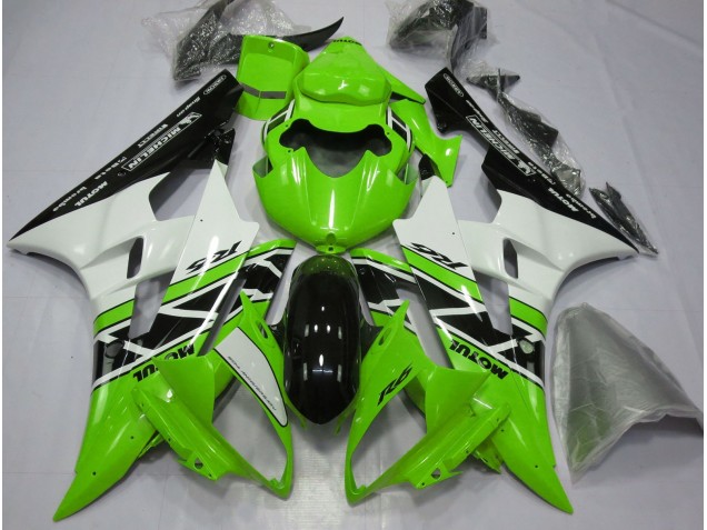 Grün OEM-Stil 2006-2007 R6 Motorrad Verkleidungen