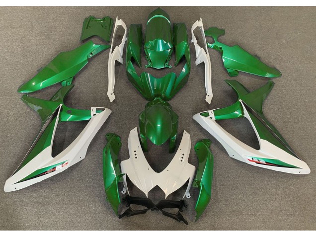Grün OEM-Stil 2008-2010 GSXR 600-750 Motorrad Verkleidungen