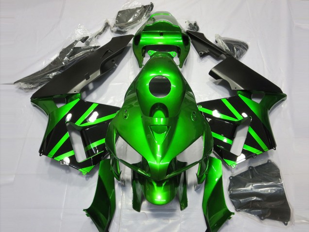 Grün & Schwarz 2005-2006 CBR600RR Motorrad Verkleidungen