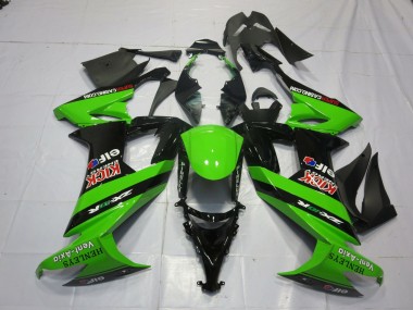 Grün & Schwarz 2008-2010 ZX10R Motorrad Verkleidungen