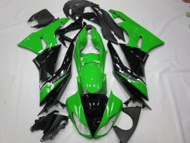 Grün Schwarz 2009-2012 ZX6R Motorrad Verkleidungen