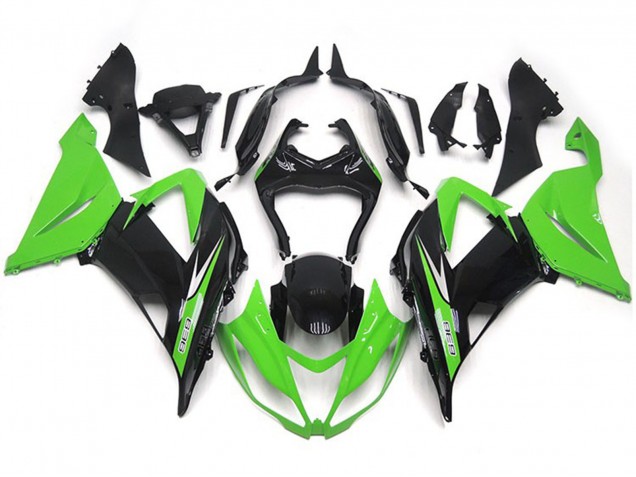 Grün & Schwarz Leuchtend OEM-Stil 2013-2018 ZX6R Motorrad Verkleidungen