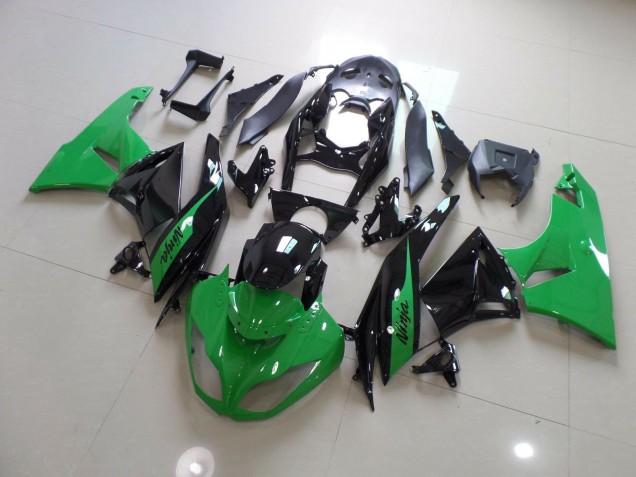 Grün Schwarz Ninja 2009-2012 ZX6R Motorrad Verkleidungen