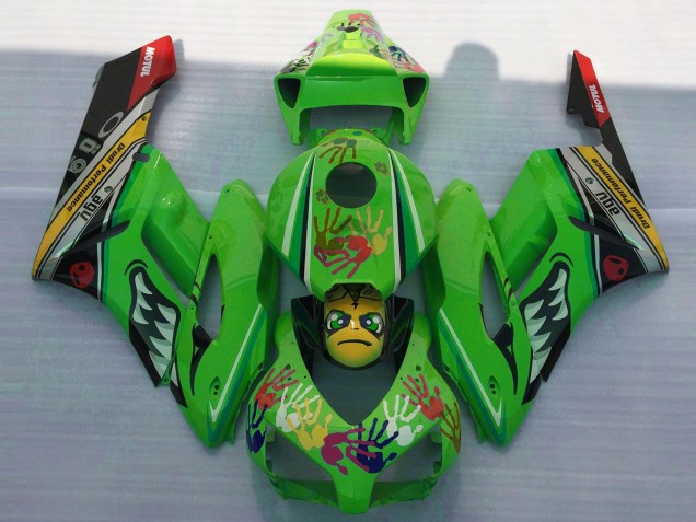Grüner Hai 2004-2005 CBR1000RR Motorrad Verkleidungen