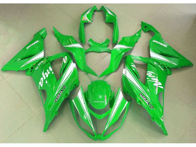 Grüner Ninja 2013-2018 ZX6R Motorrad Verkleidungen Grüner Ninja 2013-2018 ZX6R Motorrad Verkleidungen