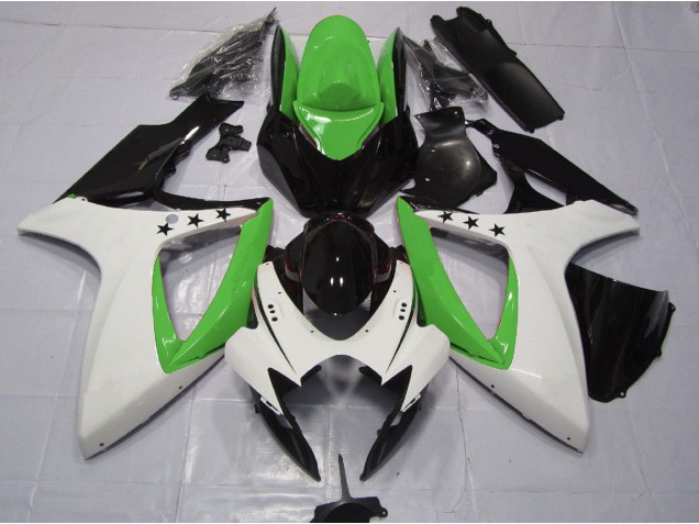 Grüner Stern 2006-2007 GSXR 600-750 Motorrad Verkleidungen