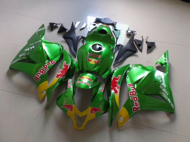 Grünrot Bull 2009-2012 CBR600RR Motorrad Verkleidungen