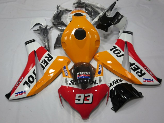 Hell Repsol 2008-2011 CBR1000RR Motorrad Verkleidungen