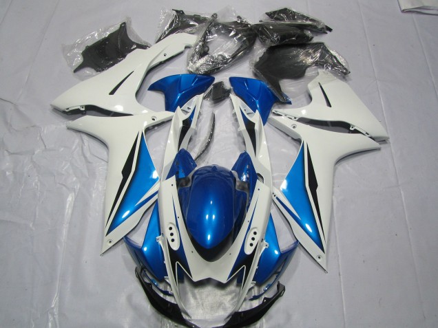 Hellblau & Weiß 2011-2024 GSXR 600-750 Motorrad Verkleidungen